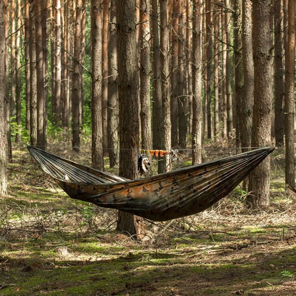 Hamac bivouac LESOVIK SMUK SUSPENSION BLACK