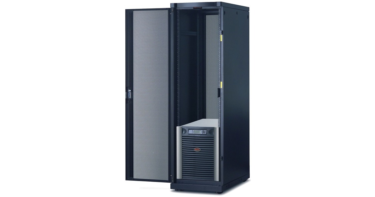 APCSymmetra LX 8kVA Schaalbaar tot 8kVA N+1 rack-mount ups  (Zwart/zilver)