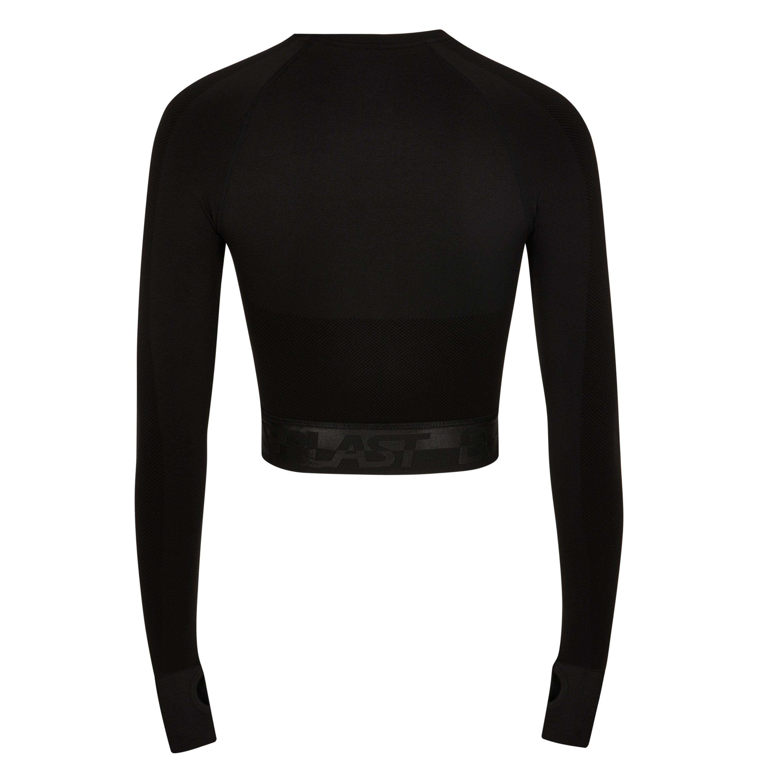 Everlast Seamless Long Sleeve Crop Top Womens