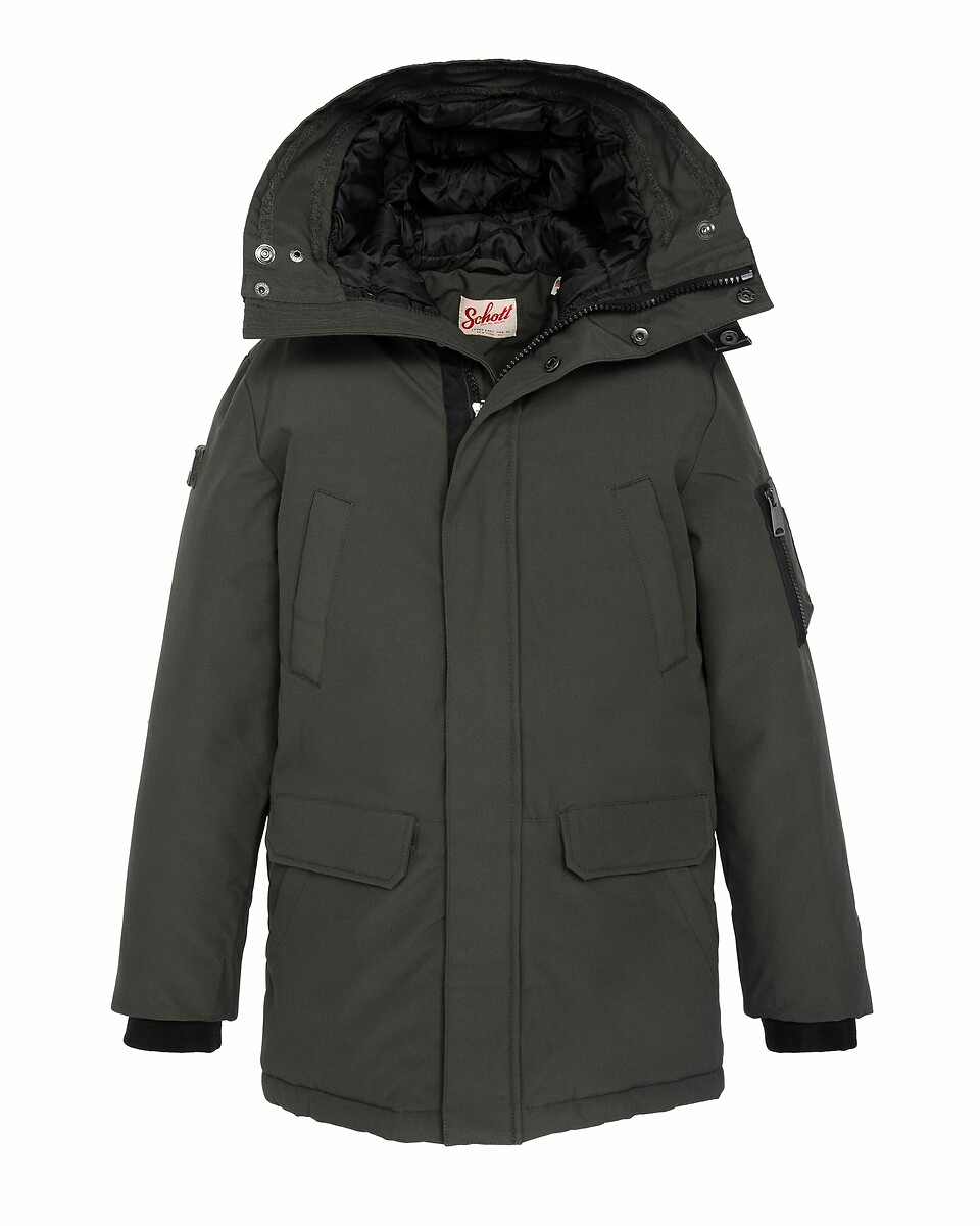 SCHOTT<br>Parka com capuz 10-16 anos
