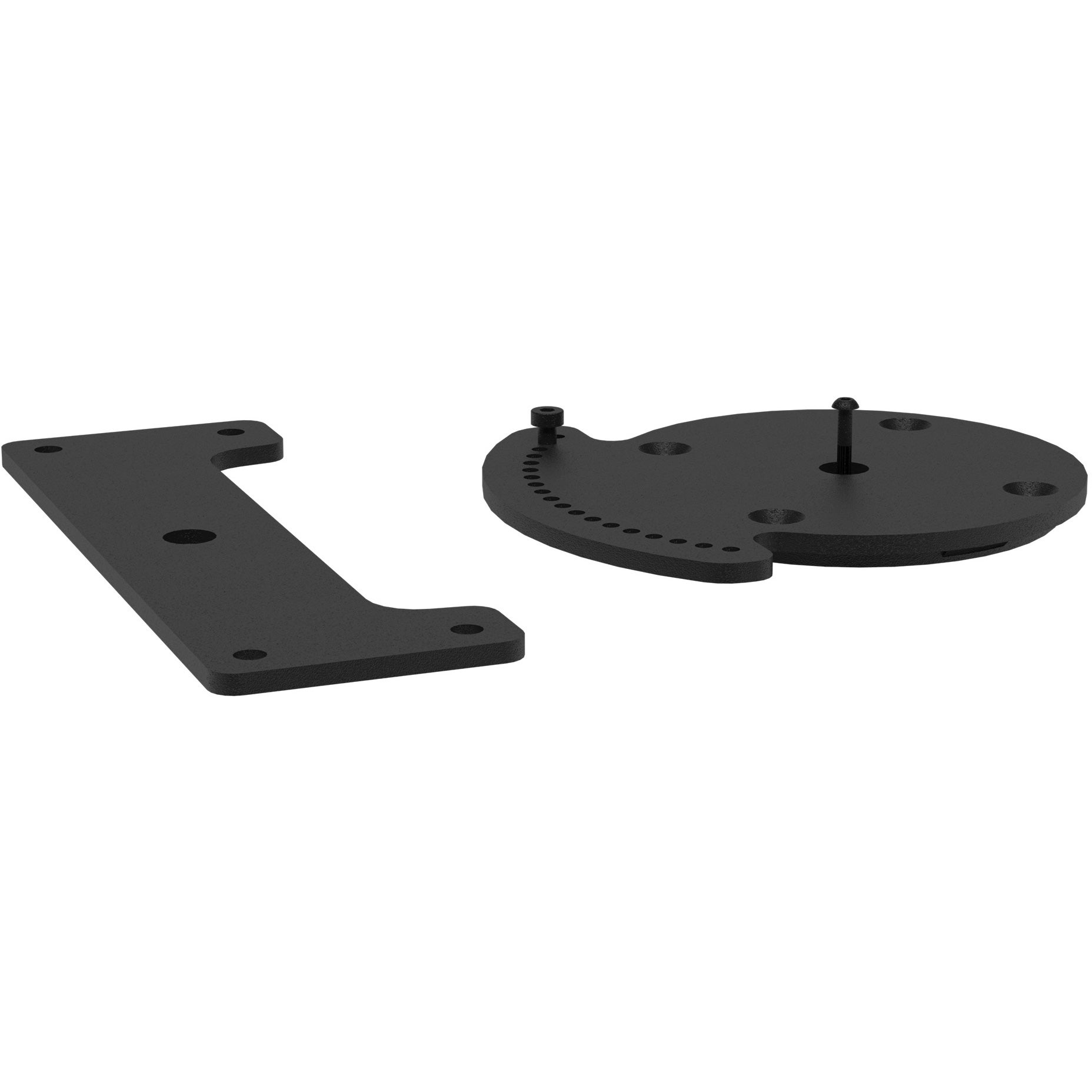 RCF 2X PLATE H-BR NX 910-12-15 adapterplaat voor horizontale muurbeugels RCF NX-9
