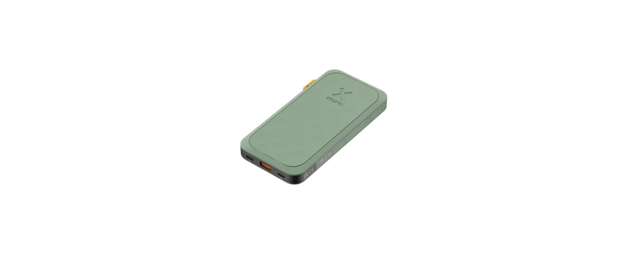 Powerbank FS5103U 10000 mAh, Grün2x USB-C, 1x USB-A Fuel Series Sage Green