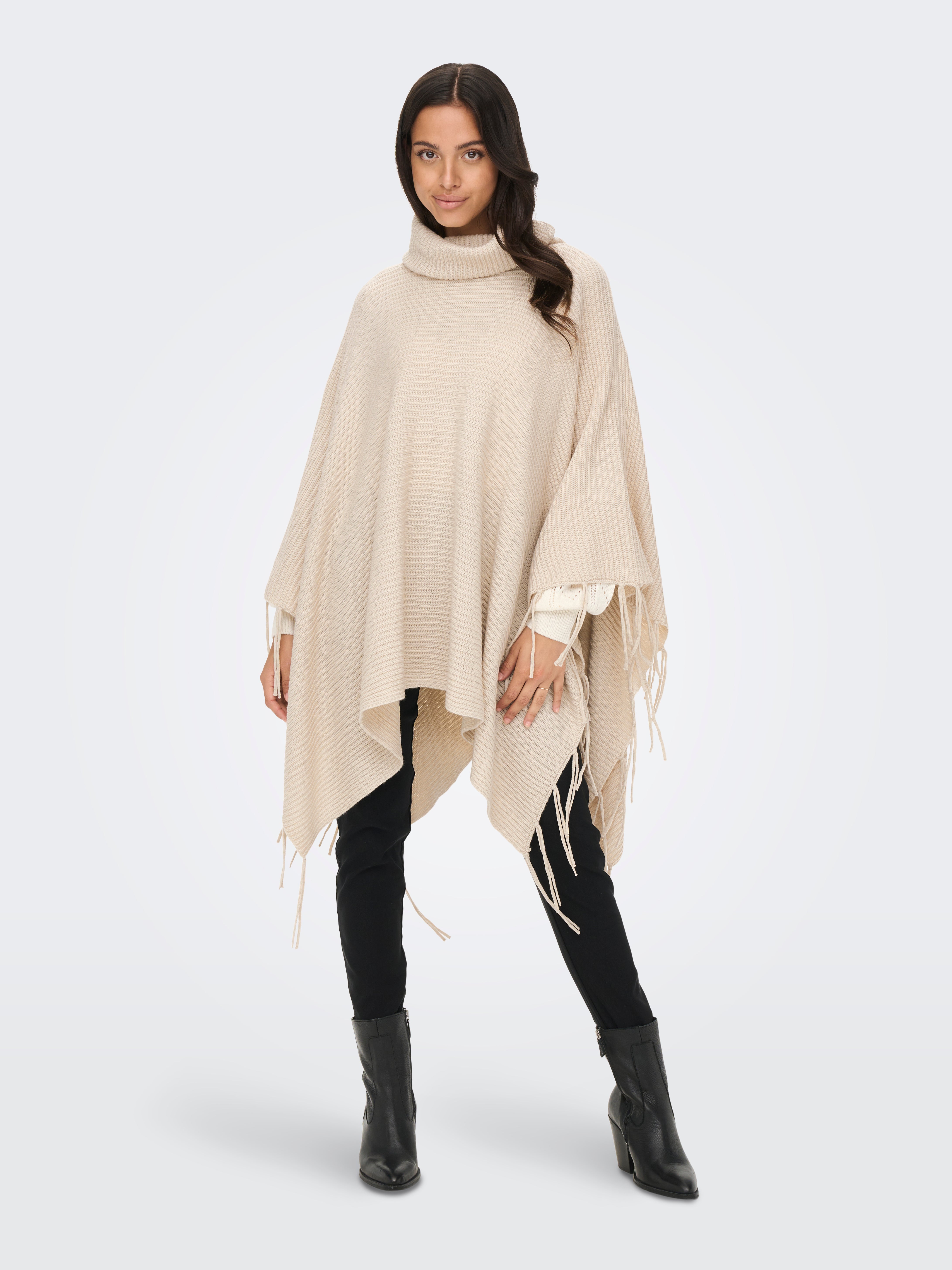 JDYPOCA Strickpullover Cement
