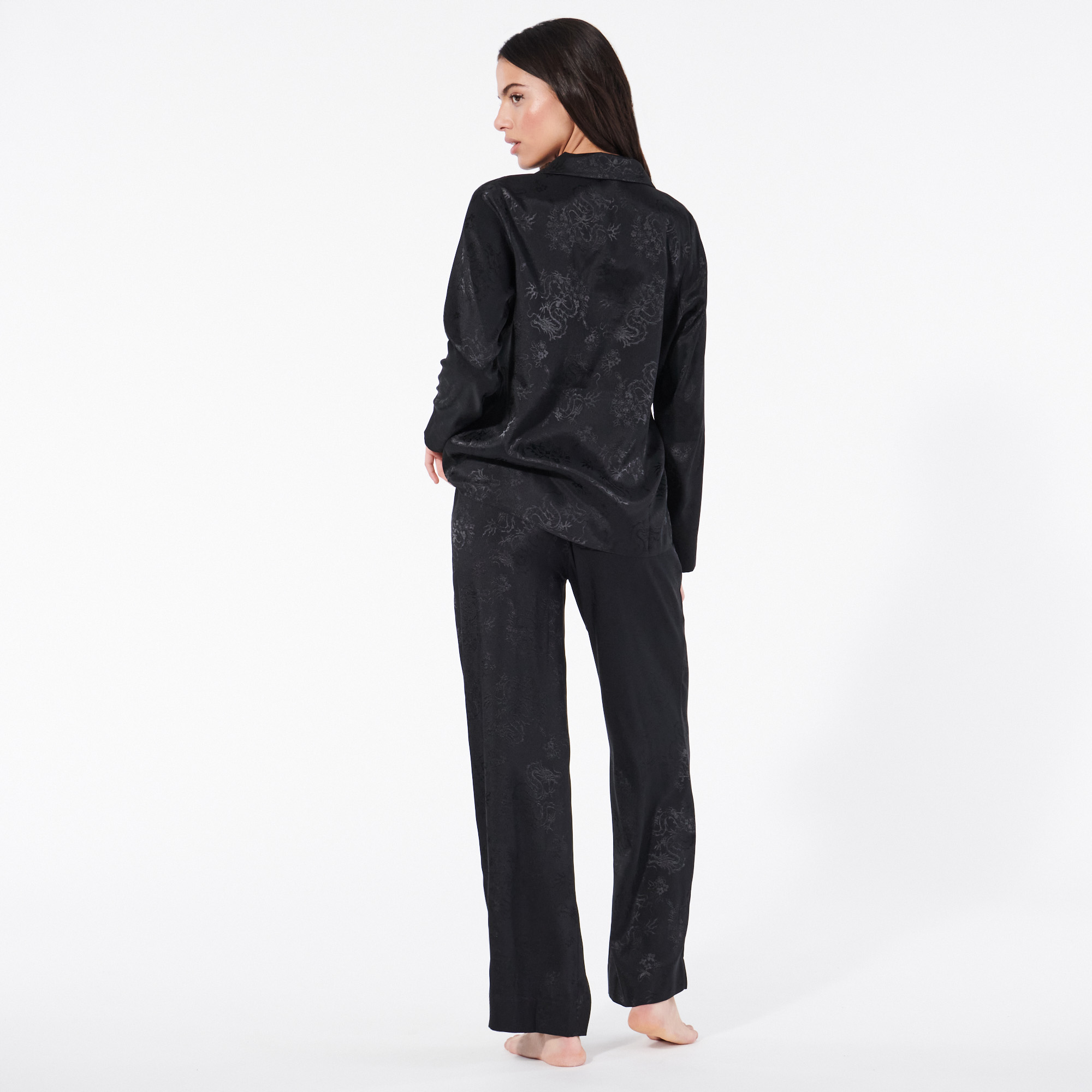 Chemise de pyjama en satin