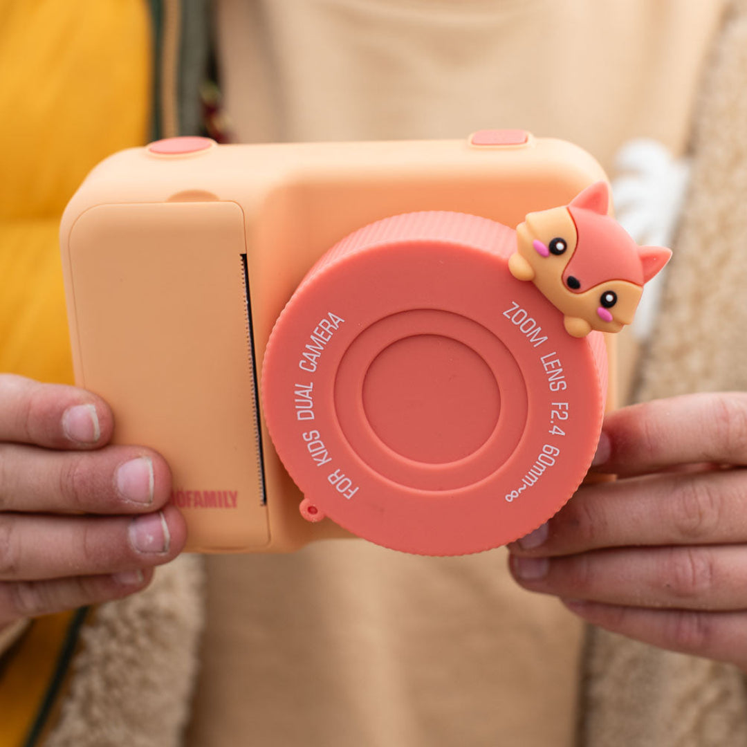 the zoofamily kindercamera met thermische printer zoo print - vos