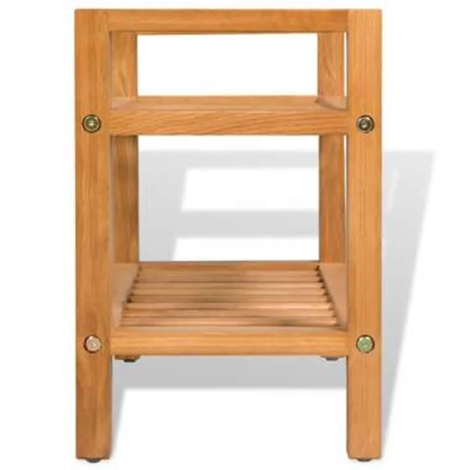 vidaXL - Schoenrek - Bruin - Hout