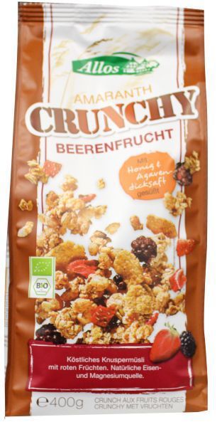 Allos Crunchy Amarant Rode Vruchten 400g