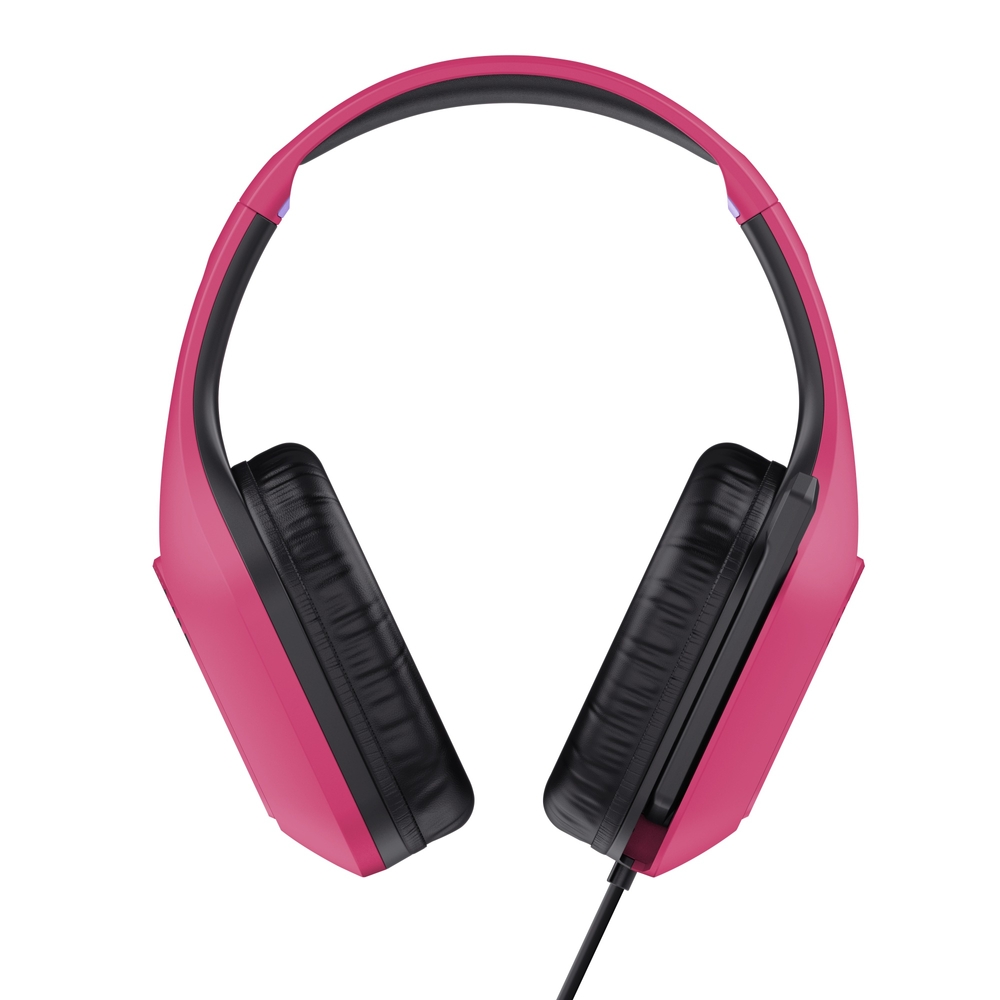 Trust GXT 415P Zirox Leichtes Multiplattform-Gaming-Headset – Pink