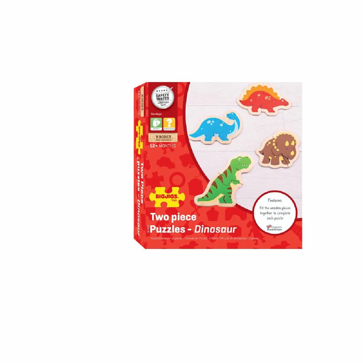 Bigjigs Toys Puzzles Dinosaures