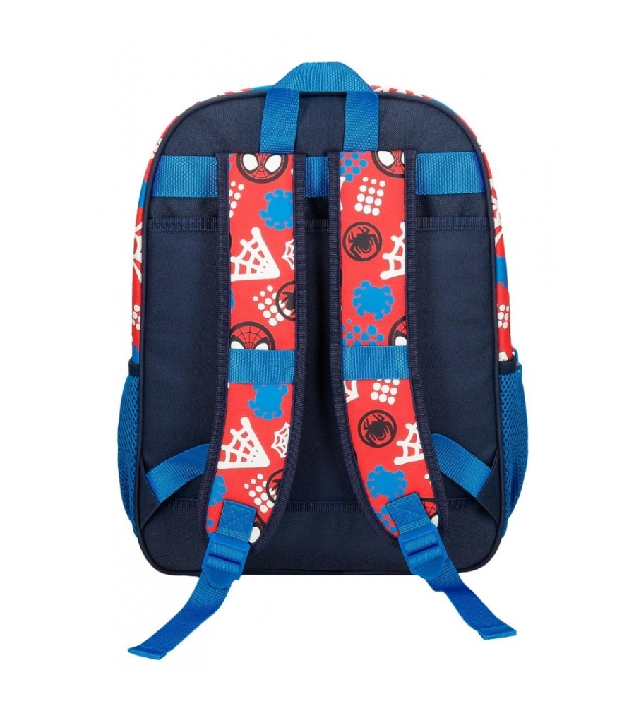 Joumma Bags Mochila Escolar Spidey e amigos 40cm vermelho