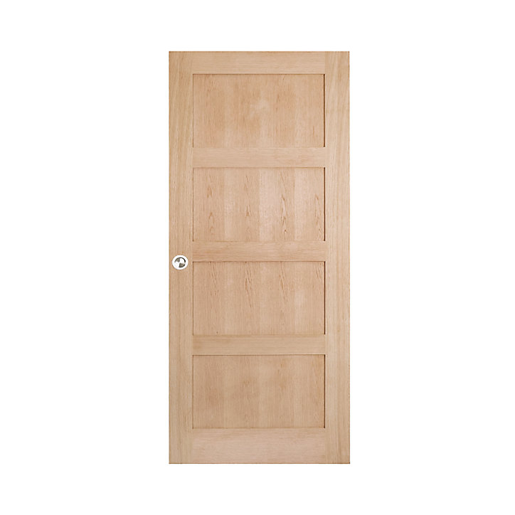 Porte coulissante Connemara chêne H.204 x l.83 cm
