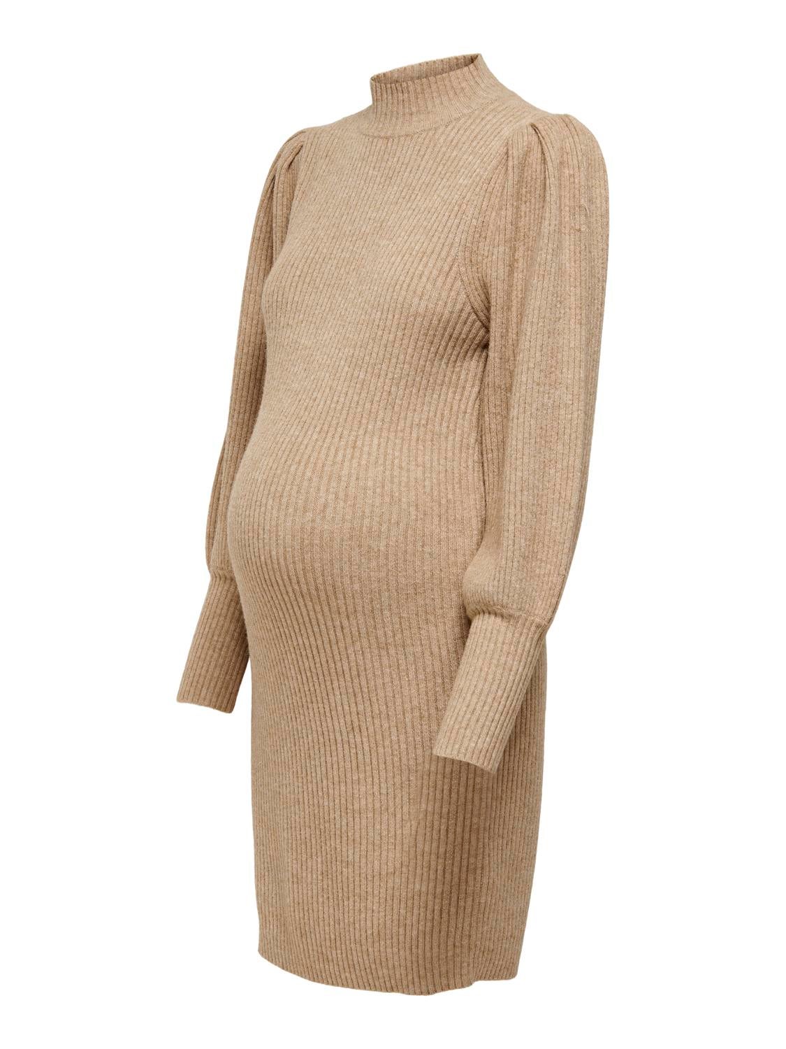 OLMKATIA Kurzes Kleid Toasted Coconut