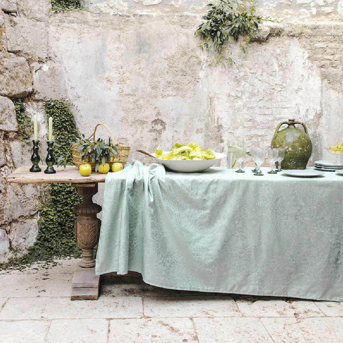 Nappe ronde pur coton Diam. 180 cm Garnier Thiebaut