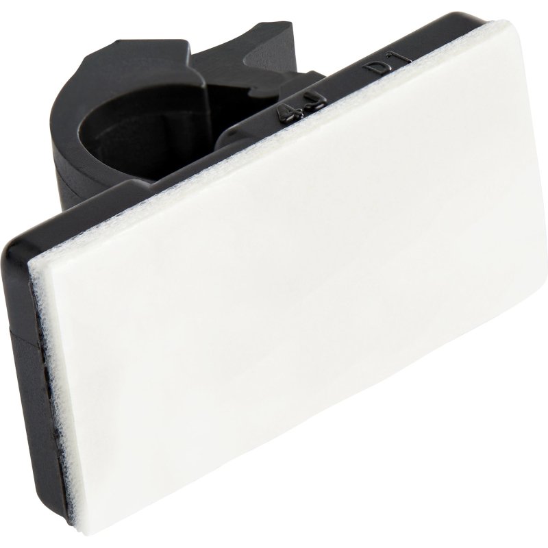 StarTech.com 100 Pinces Attache Câbles Adhésives Noir, Organiseur Câbles Réseau/Ethernet/Bureau/Ordinateur, Range Câbles Bureau Autocollant, Pince Nylon Autocollante Ignifugée UL/94V-2