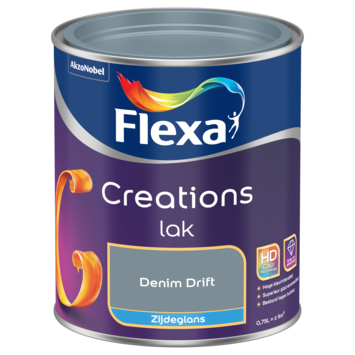 Flexa Creations binnenlak zijdeglans denim drift 750 ml