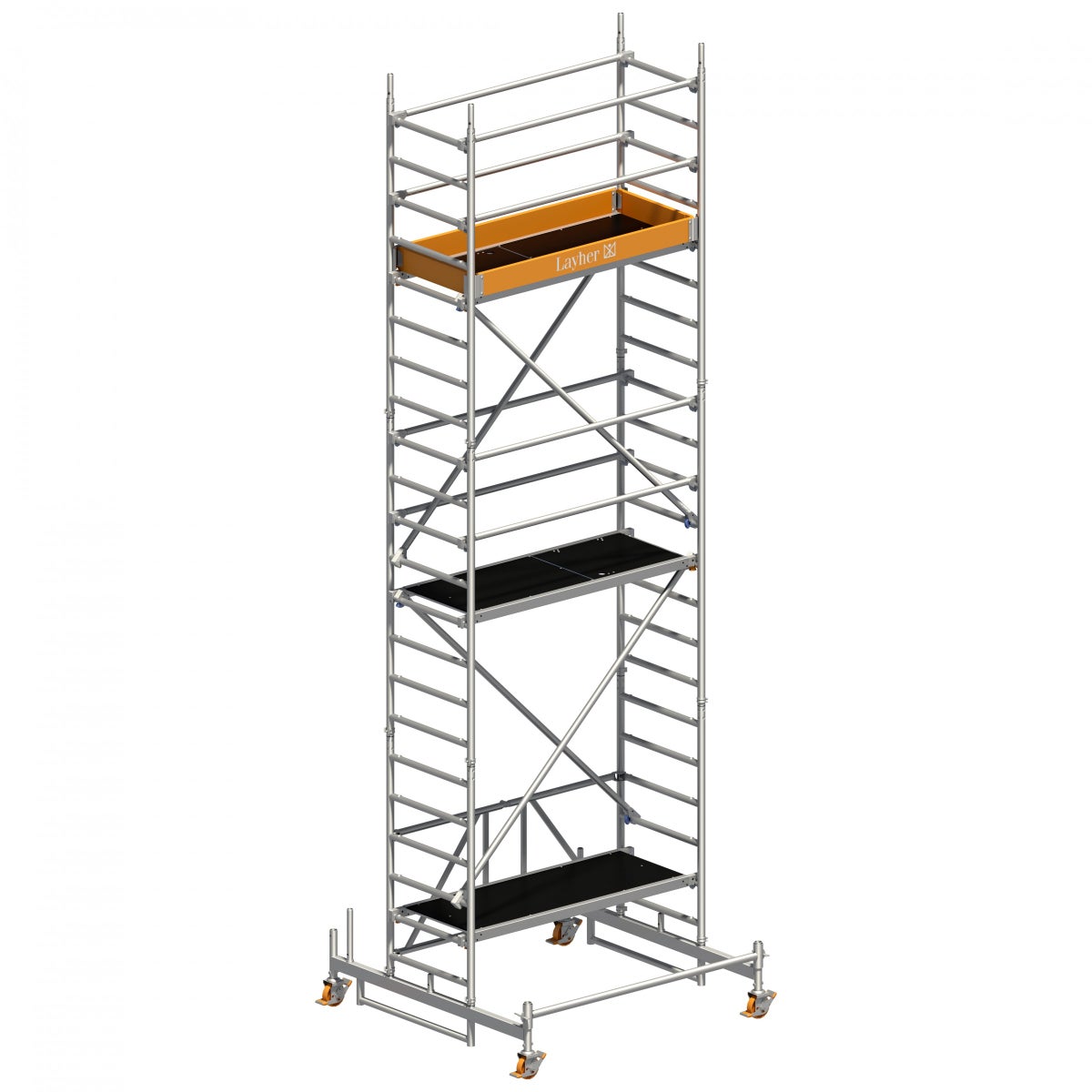 Layher Zifa rolsteiger veiligheidsconstructie P2 6,76m AH