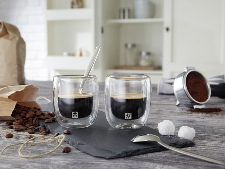 Zwilling Sorrento Espressoglas sæt, 2 stk Transparent