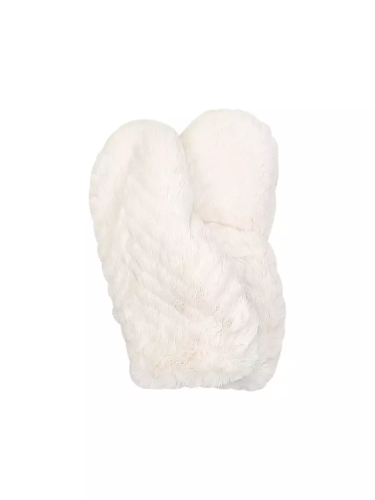 MARC CAIN Handschuhe in Felloptik grau