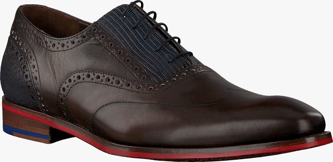 FLORIS VAN BOMMEL bruine floris van bommel nette schoenen sfm-30229