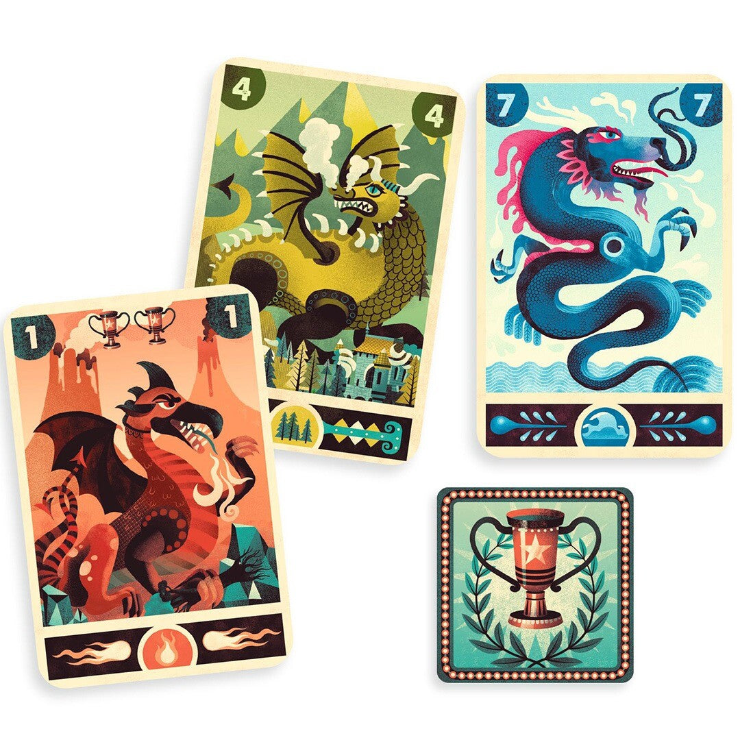 Djeco kaartspel dragon deck