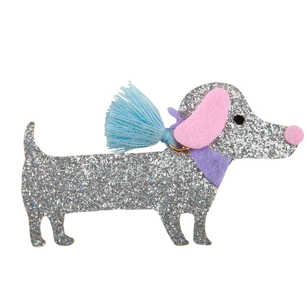 Køb Great Pretenders Boutique Dachshund Hairclip Silver