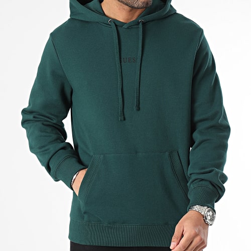 Sweat Capuche M2BQ50-K9YH1 Vert Foncé