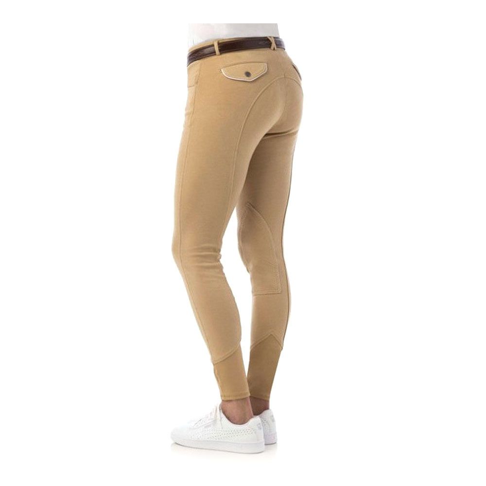 Equitheme PRO - Pantalon fond de peau Homme taupe