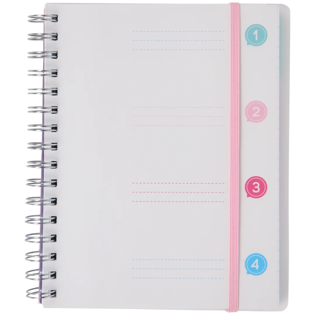 Cahier à spirales A5