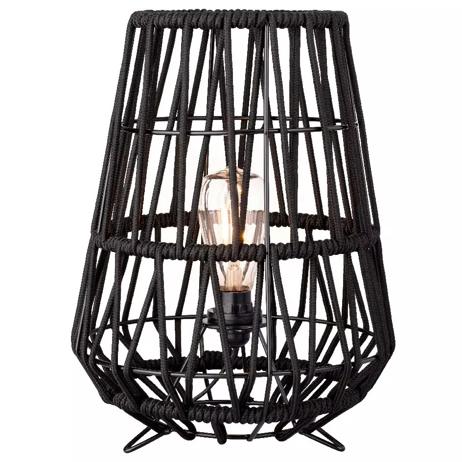 Lampe de table extérieur (H36 cm) Celi Noir