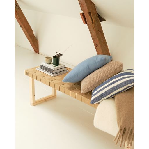 Wecycle Furniture Luna Bænk, Nature