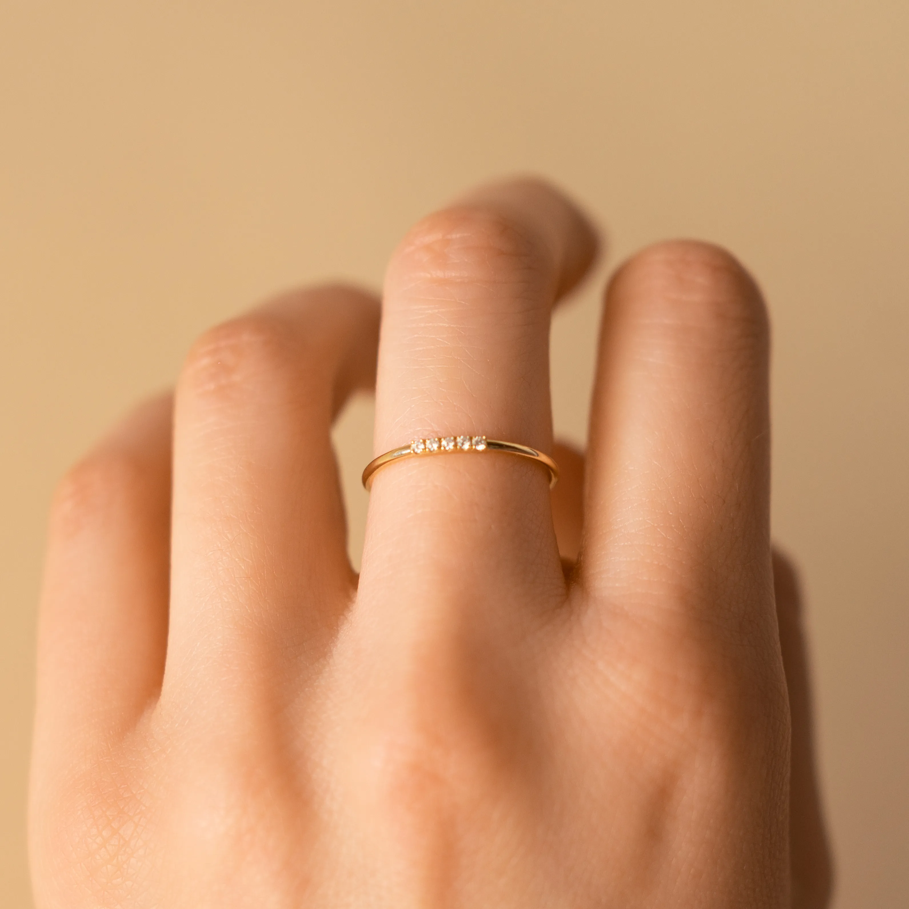 Bague Iris diamants blancs Douze Paris
