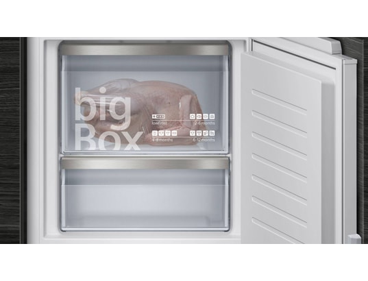 SIEMENS - Réfrigérateur congélateur encastrable KI77SADE0, IQ500, 231 litres, Niche de 158 cm