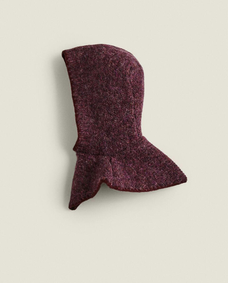 Balaclava de bebê de alpaca