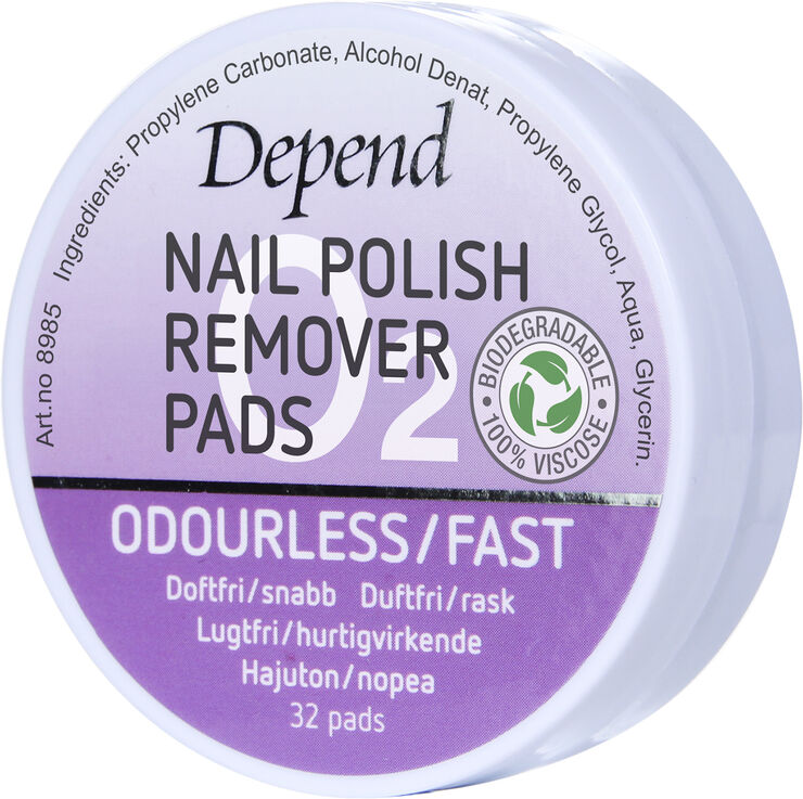 Depend O2 Remover Pads 32 stk.