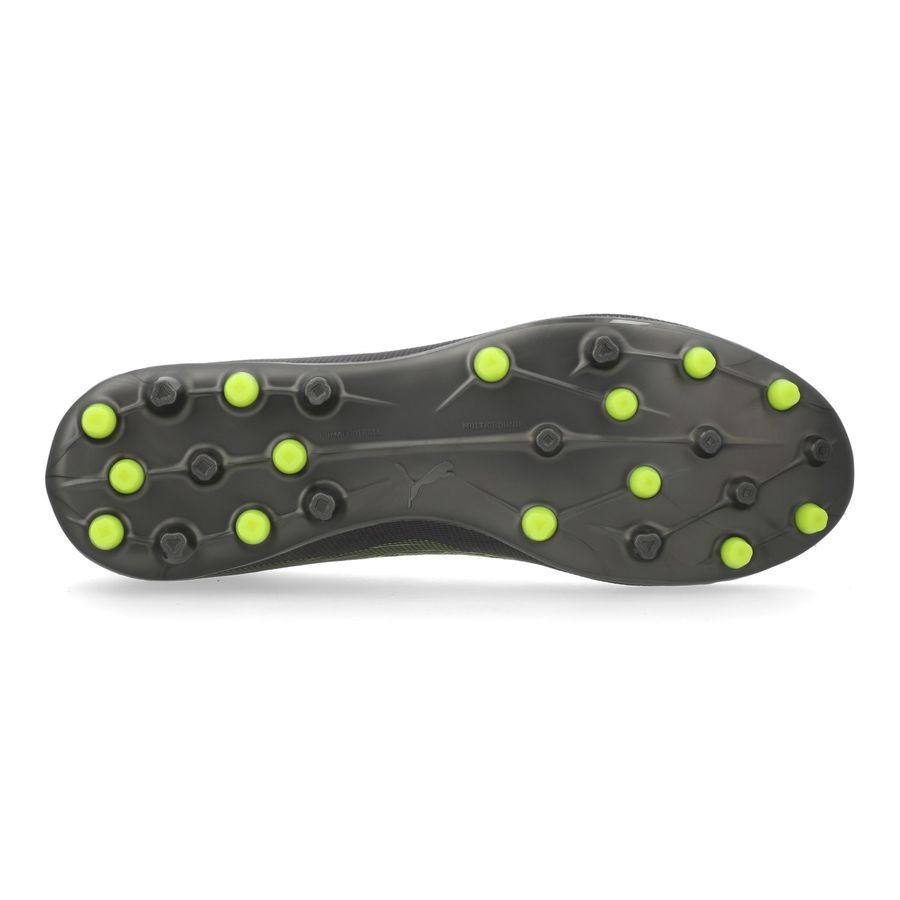PUMA Ultra 5 Match MG Audacity - Matte Aged Silver/Jaune/Argenté