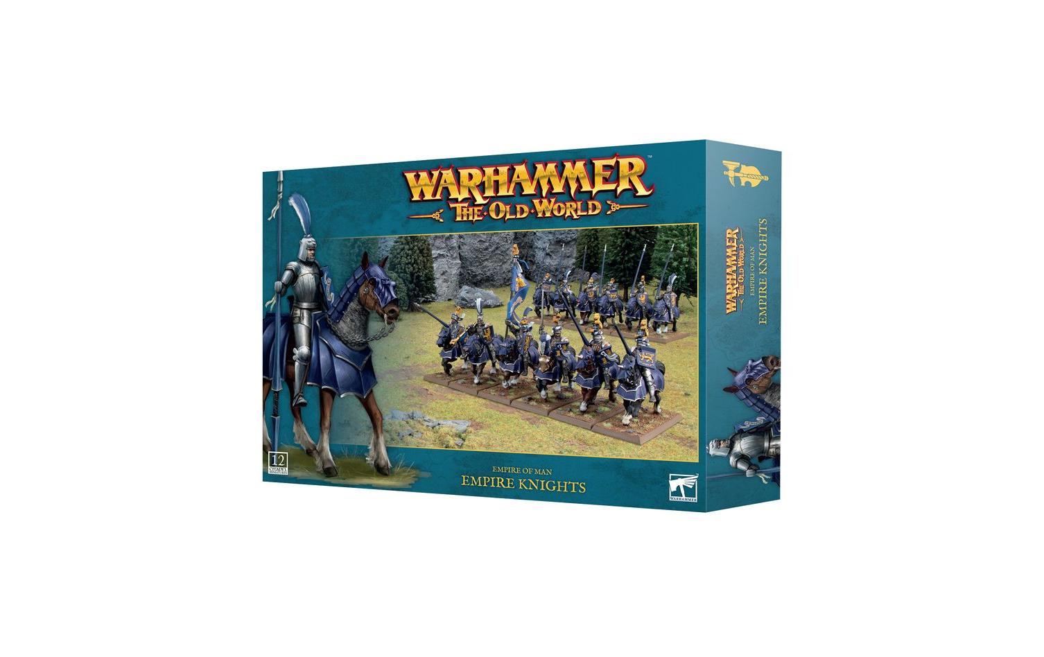 Figurenset Warhammer Old World Empire Of Man: Empire KnightsWarhammer Old World Imperiale Ritter – Bausatz