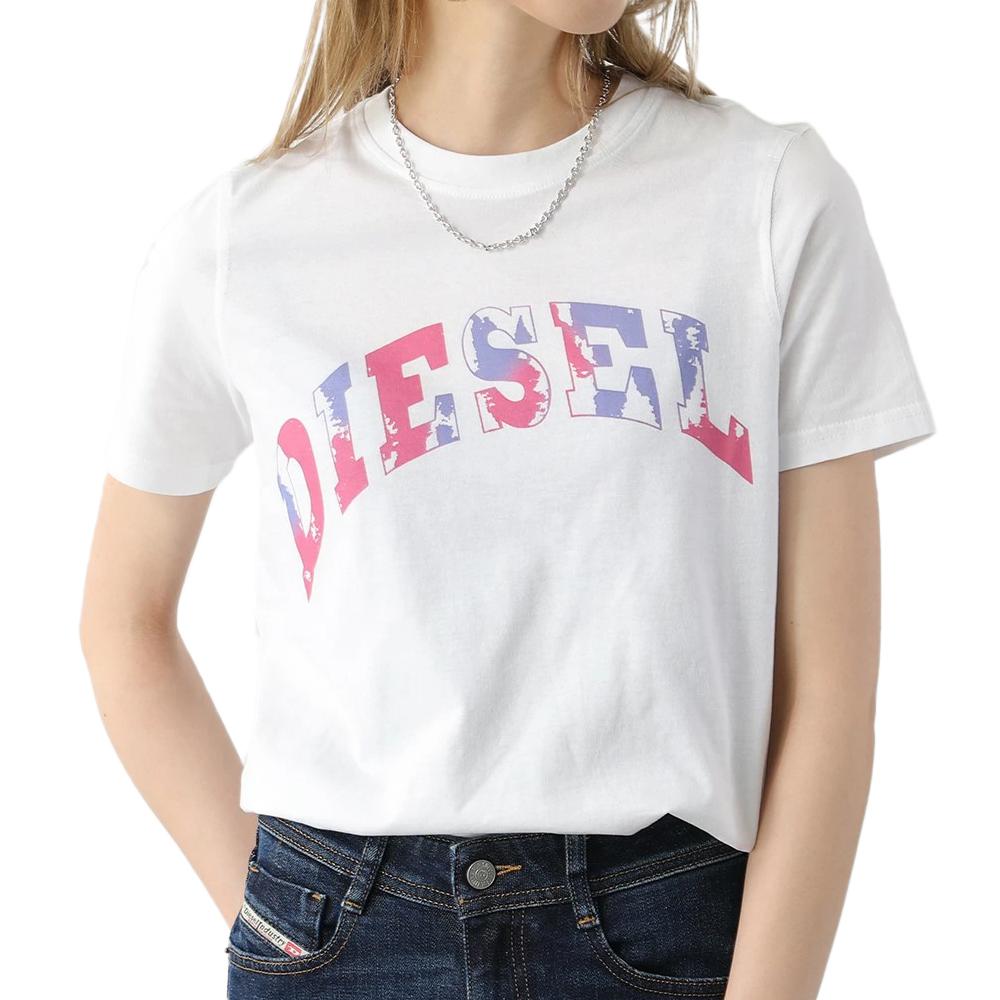 Diesel T-shirt Blanc Femme Diesel g11