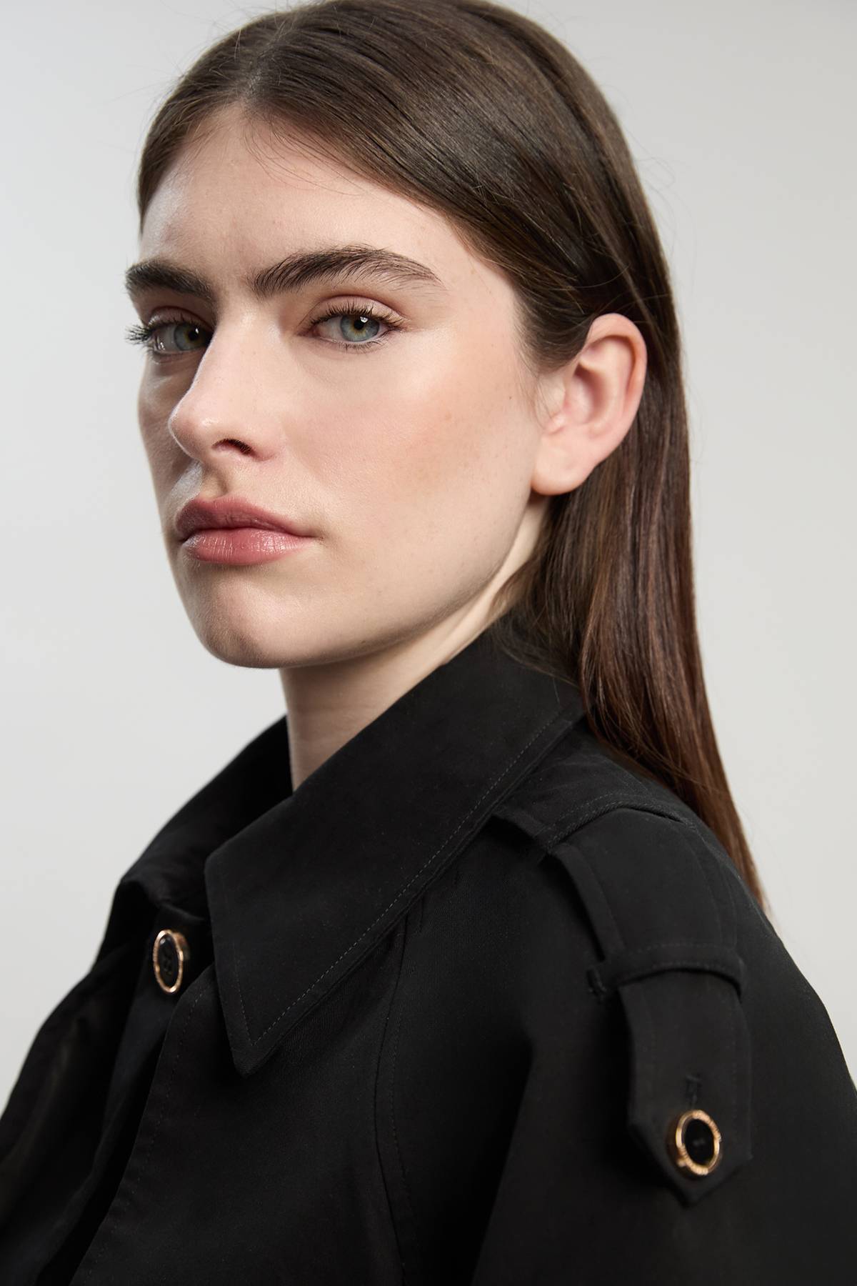 KarenMillen Trench-coat à dos plissé