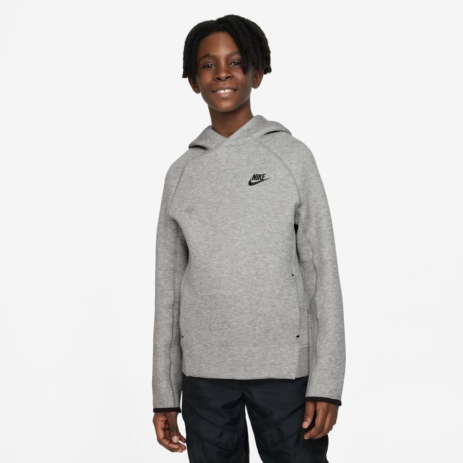 Nike Sweat à Capuche NSW Tech Fleece 24 - Gris/Noir Enfant