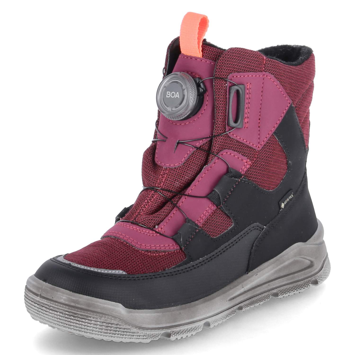 Superfit Winterstiefeletten MARS - rot/schwarz