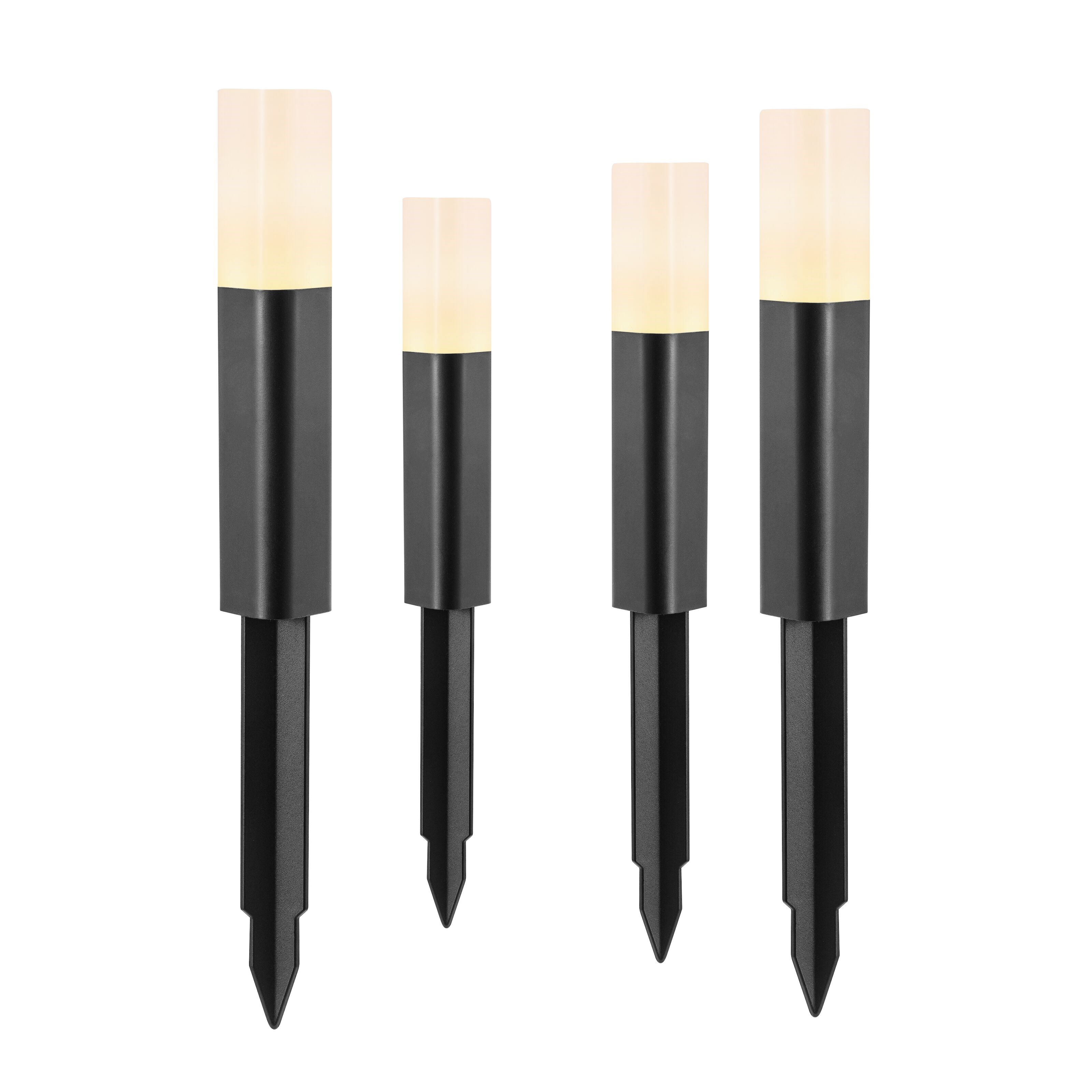 Luxorparts 125 Solcelledrevet pullert 4-pk.