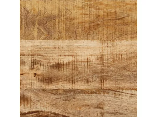 Table console 110x35x76 cm bois de manguier massif brut