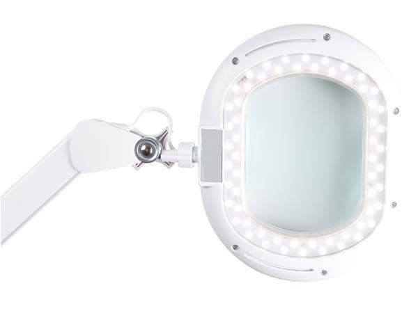Velleman Lupenleuchte LED, 5 Dioptrien dimmbar, 1-10 W Dimmbare Lupenleuchte VTLLAMP16 mit 60 LEDs