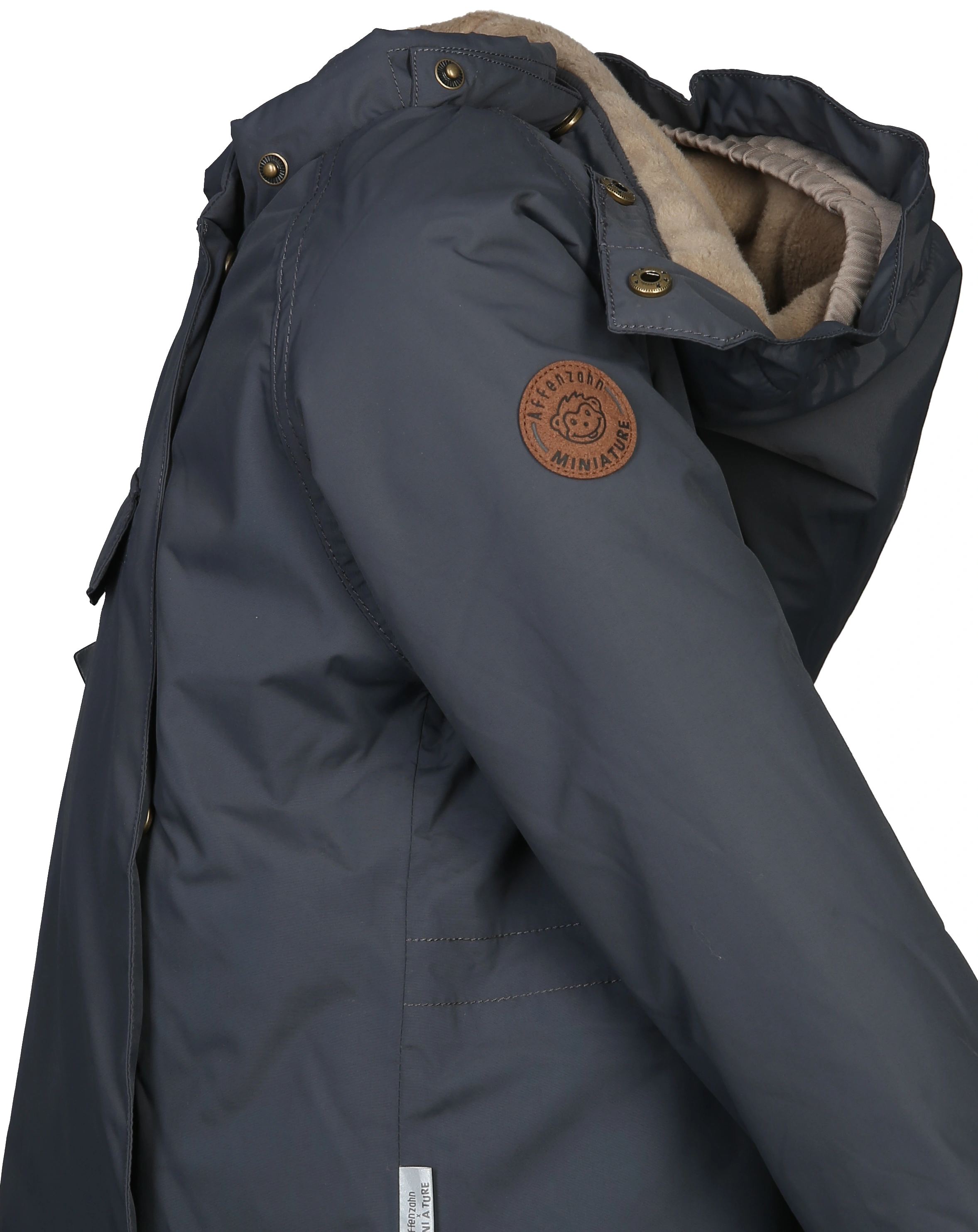 Winterjacke AFFENZAHN MATASLAUG in forged iron blue