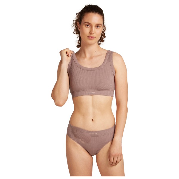 Icebreaker - Women's Merino Rib Lotus Bra - Brassière