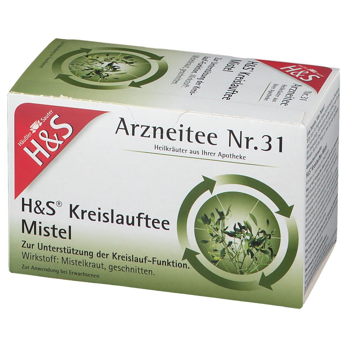 H&S Kreislauftee Mistel Nr. 31