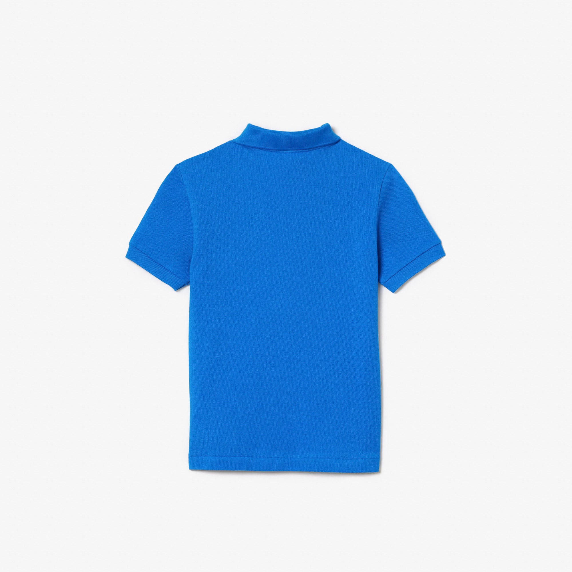 Polo enfant Lacoste regular fit en petit piqué uni Polos - Bleu - Lacoste - Enfant