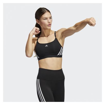 Brassière Adidas Aeroready Femme Noir/Blanc