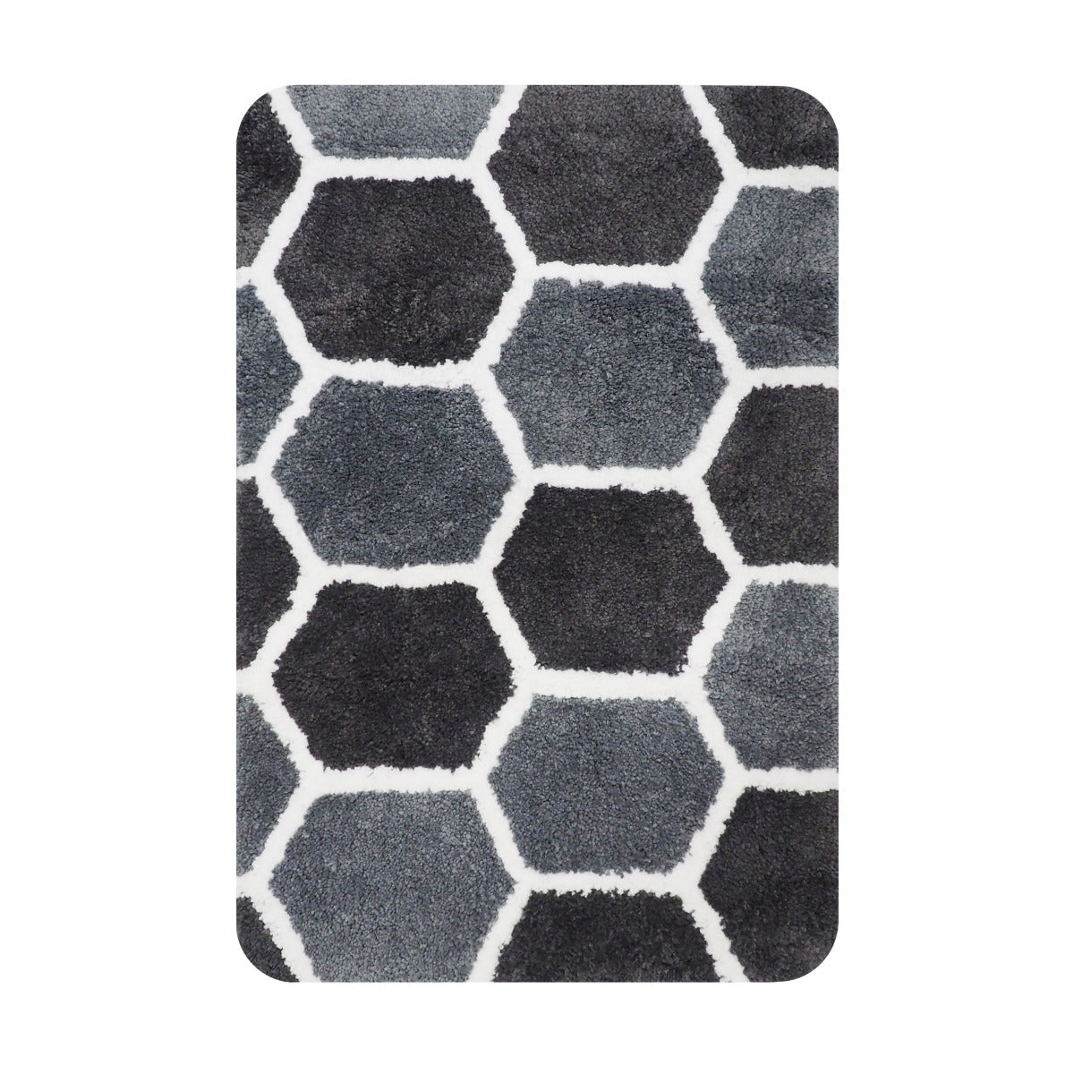 Dutch House Badmat Rennes - grijs 60x90cm