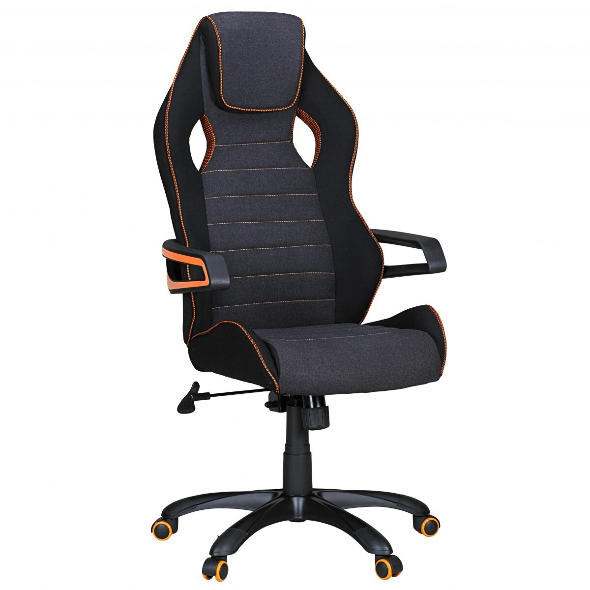 KADIMA DESIGN Chefsessel LIRI, ergonomisch, Synchronmechanik, Stoffbezug, bis 120 kg, mit Aufbauanleitung